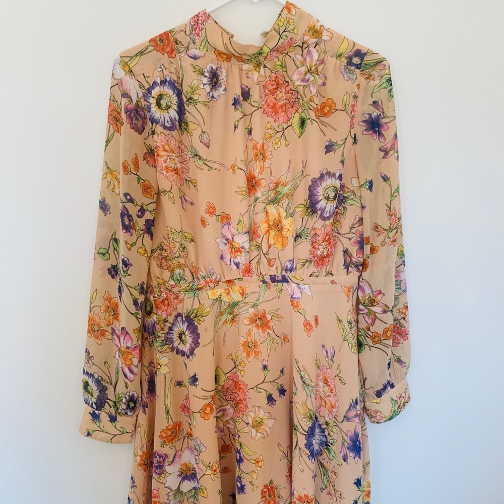 Lucca Floral Backless dress